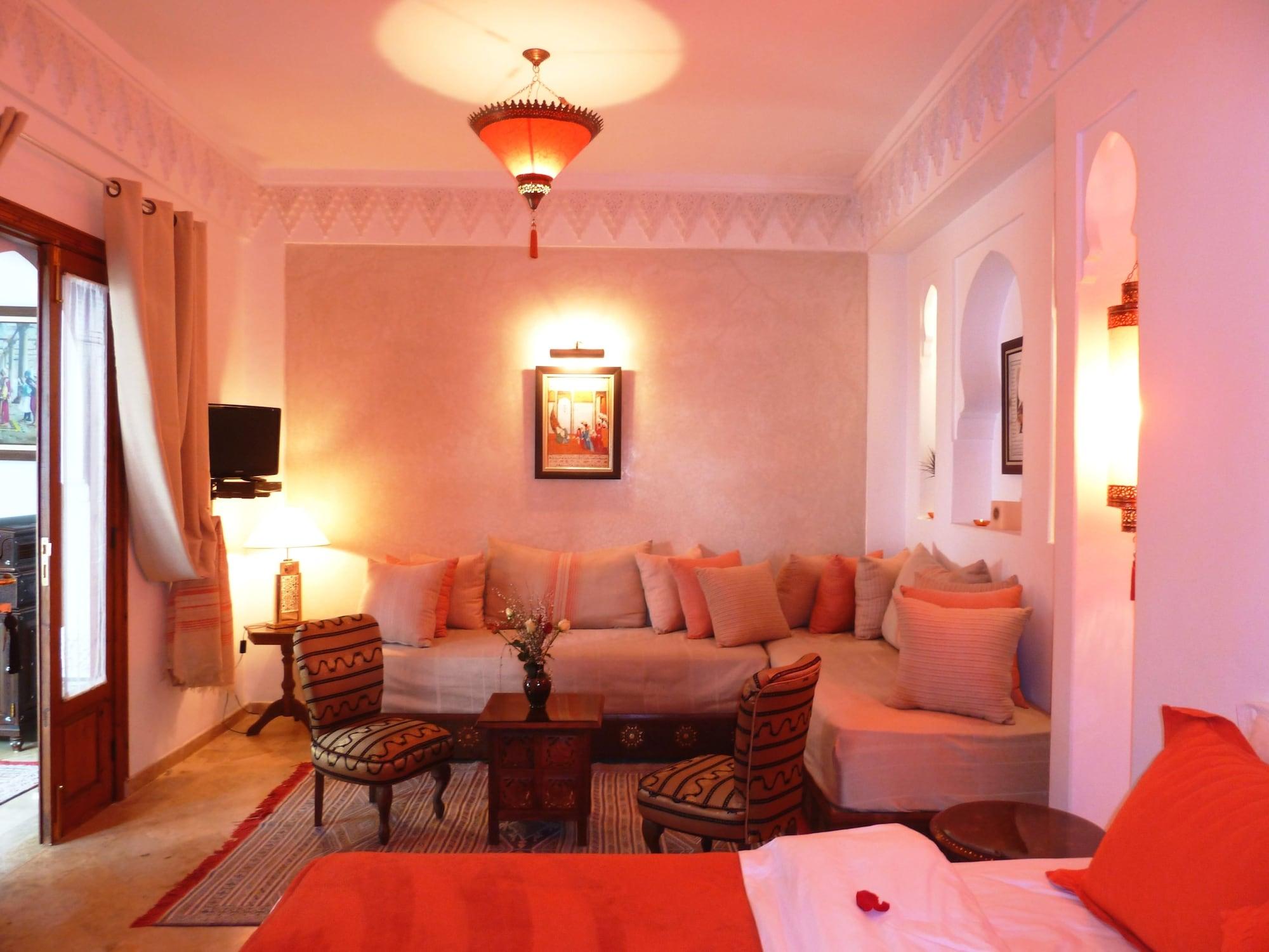 Riad Viva Marrakesh Exterior photo A room at the hotel
