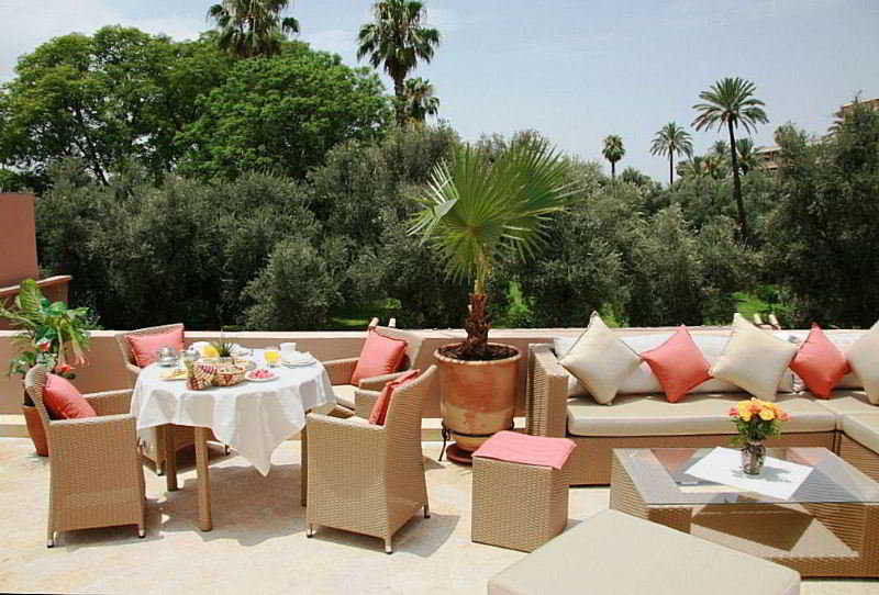 Riad Viva Marrakesh Exterior photo The rooftop terrace